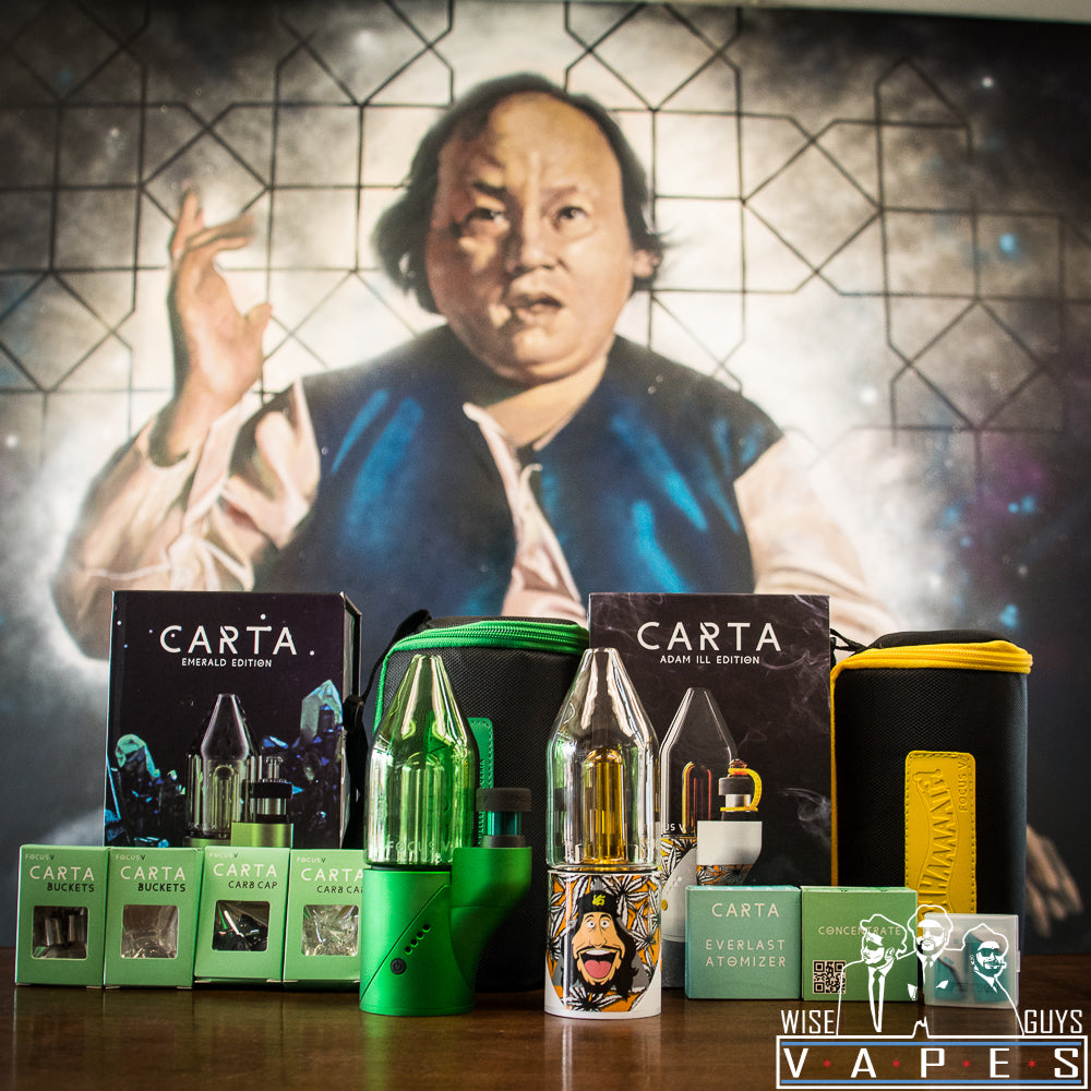 Focus V CARTA Carb Cap Clear Wise Guys Vapes WiseGuysVapes