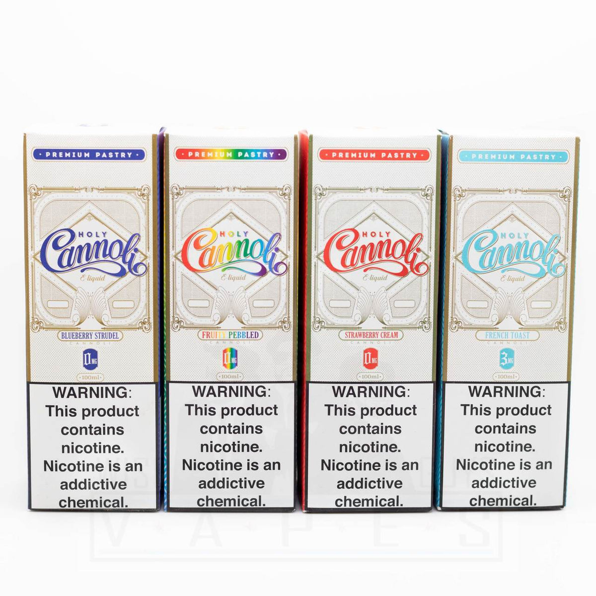 strawberry cannoli vape juice Holy Cannoli E-Liquid
