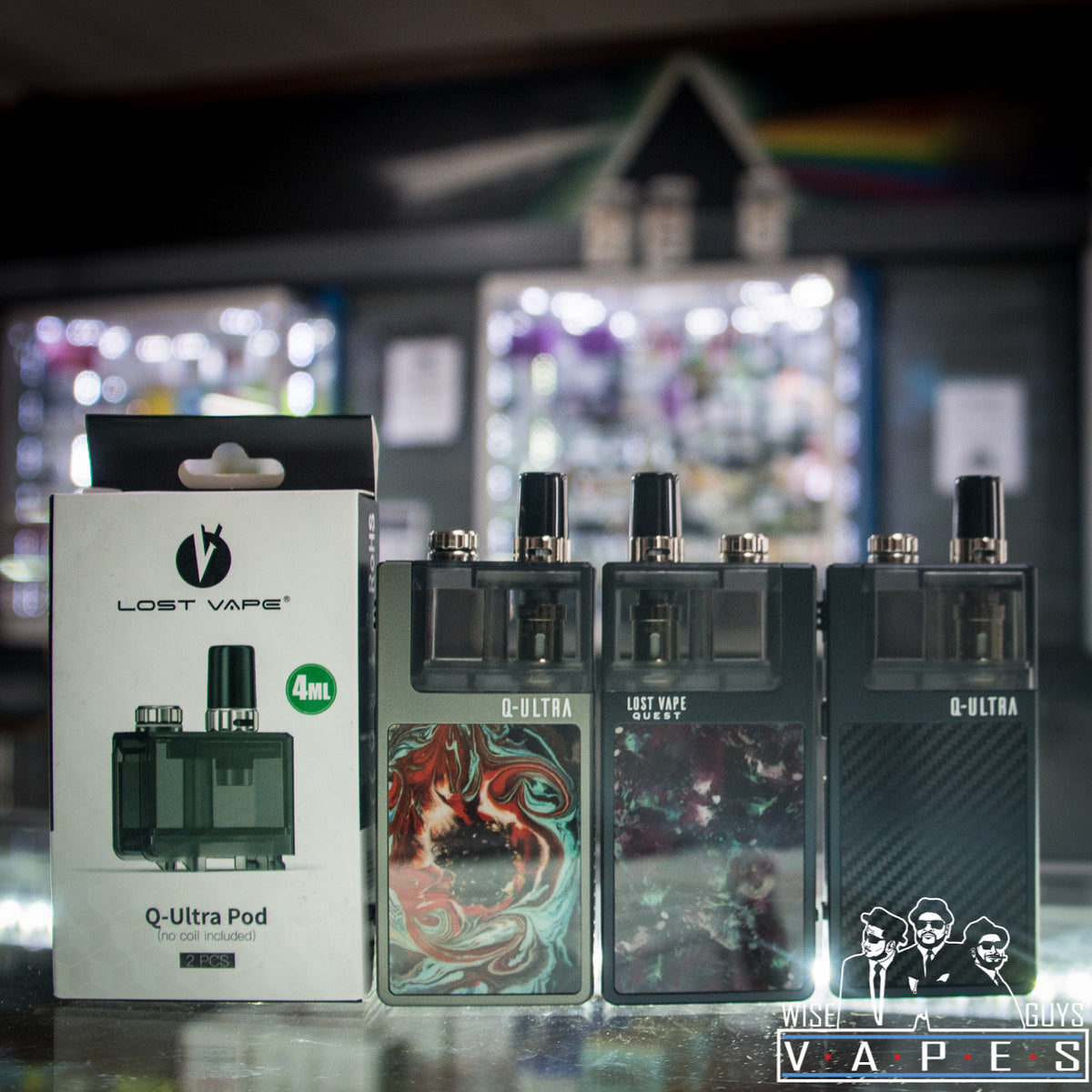 【VAPE】Lost Vape Orion Q Kit/GTRS Loco AIO【電子タバコ】 LostVape - Orion Q Pod System - Kidney Puncher