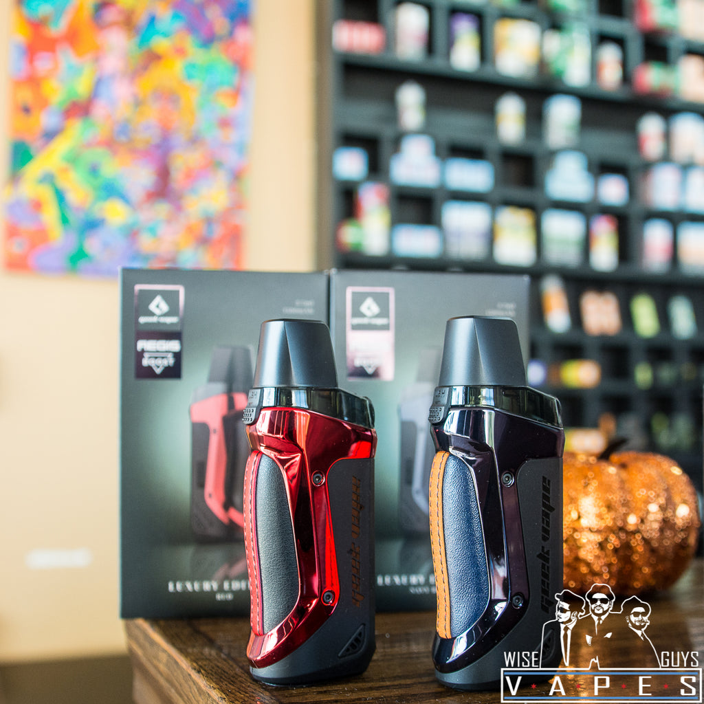 Geekvape Aegis Boost Luxury Edition Pod System Kit WiseGuysVapes Geekvape Aegis Boost Luxury Edition Pod System Kit WiseGuysVapes