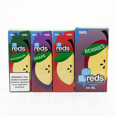 Reds Apple E-Juice ICED by 7 Daze