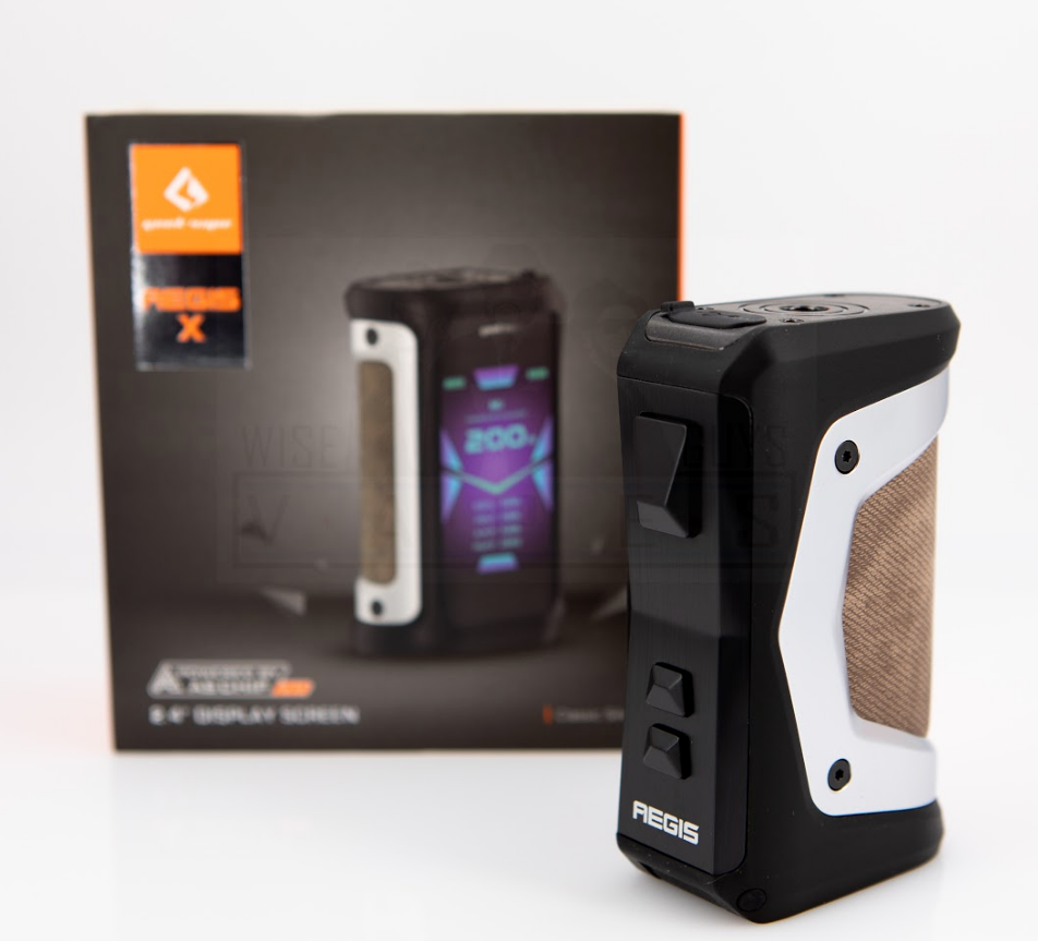 Geek Vape AEGIS X 200W Box Mod | WiseGuysVapes.com Geek Vape AEGIS X 200W Box Mod | WiseGuysVapes.com